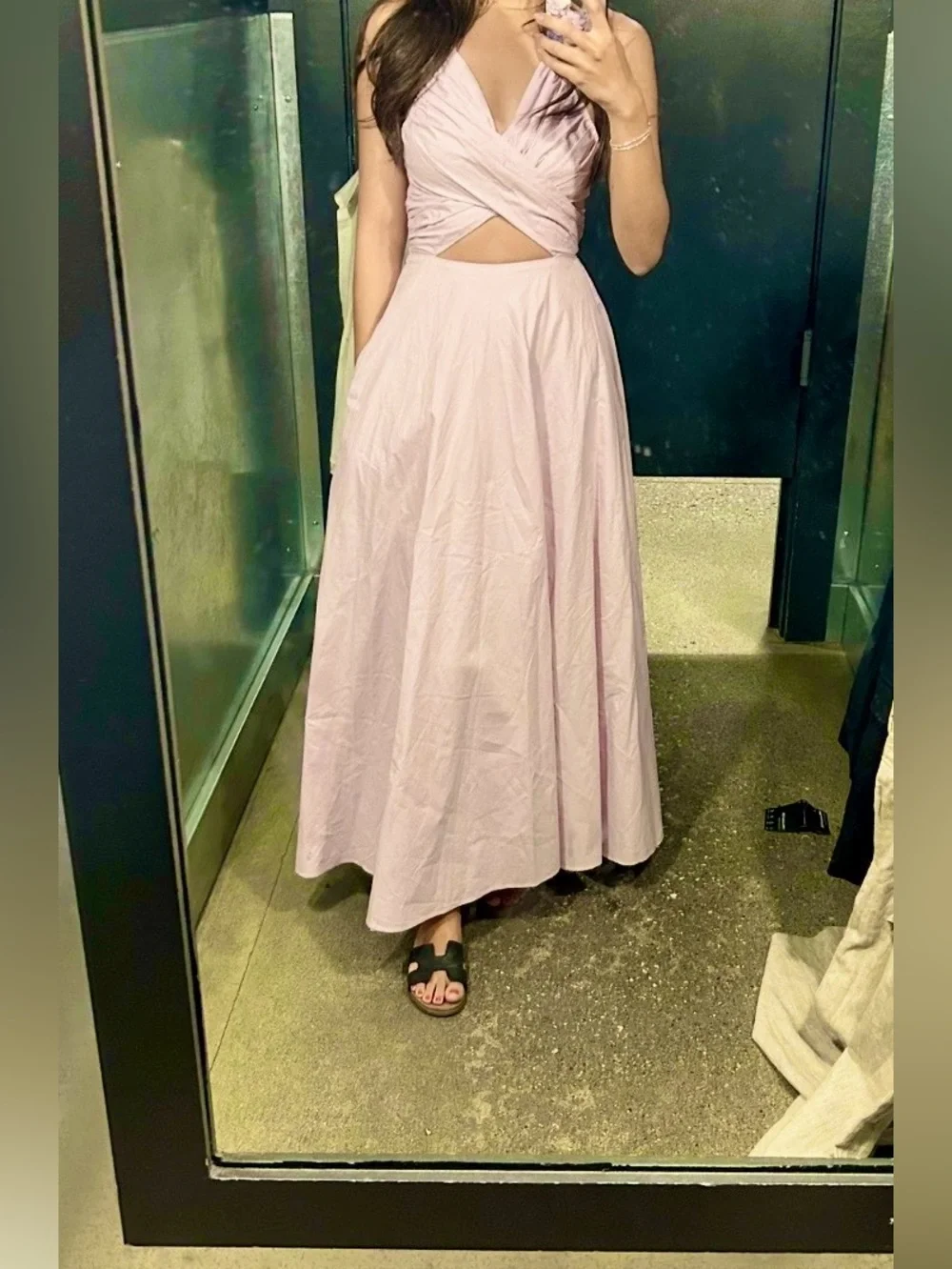 Abercrombie & Fitch Pink Halter Summer Dress